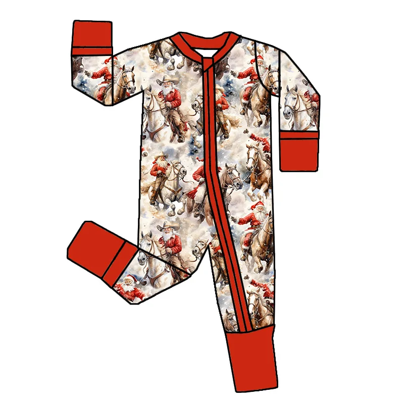 Soft custom baby pajamas made from bamboo fabric, ideal for B2B wholesale buyers seeking eco-friendly, high-quality infant sleepwear solutions.