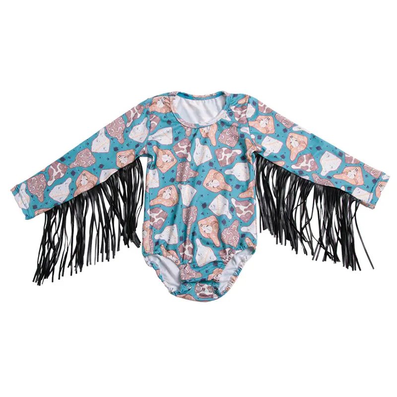 New Born Baby Clothes Teen Girls Clothing Fringed Baby Rompers and onesies Dungarees for Kids - Image 3