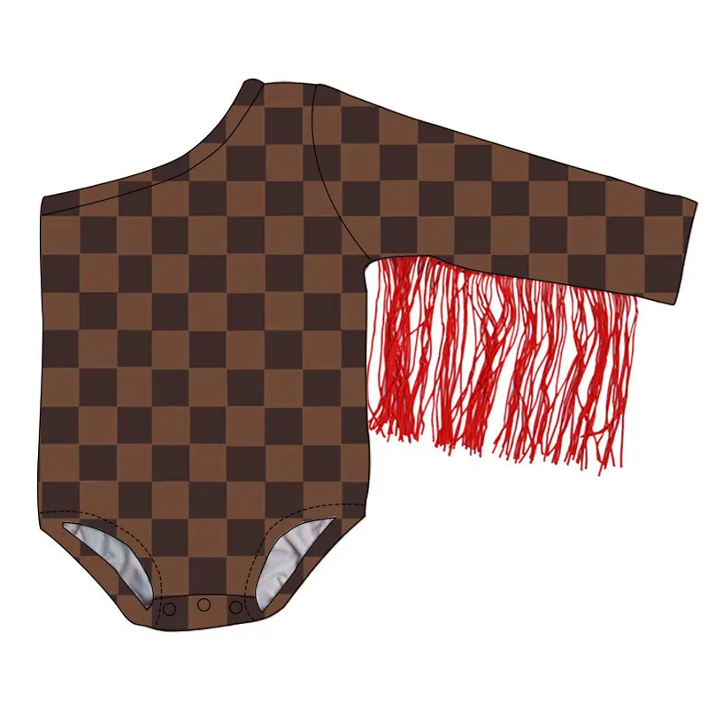 New Born Baby Clothes Teen Girls Clothing Fringed Baby Rompers and onesies Dungarees for Kids - Image 4