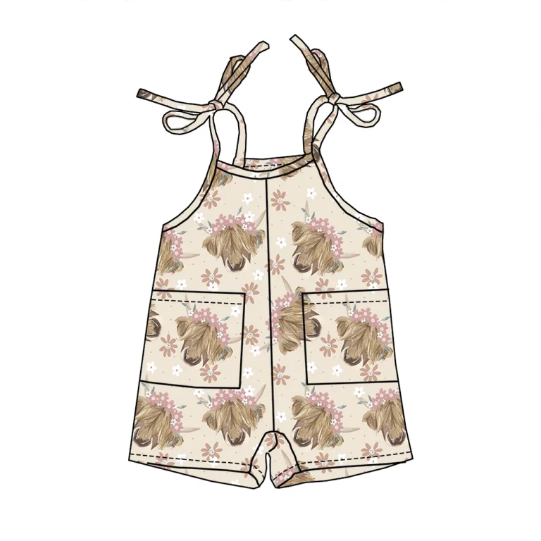 Unique Baby Zipper Romper Low MOQ Factory Small Batch Collections for Modern Brands