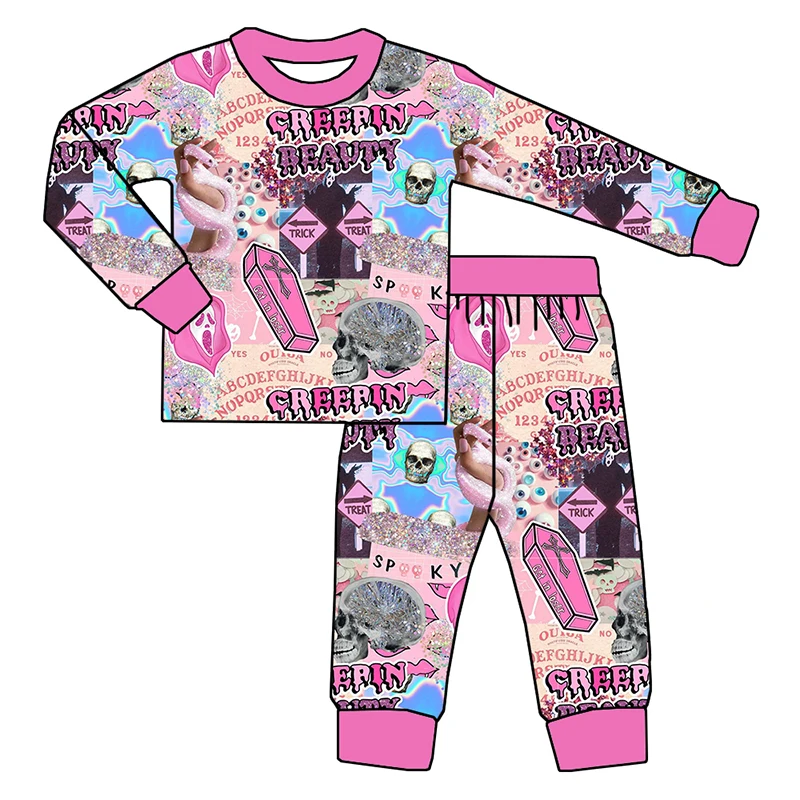 Wholesale kids bamboo pajamas in vibrant designs, offering sustainable, soft, and breathable sleepwear perfect for retailers seeking eco-friendly inventory.