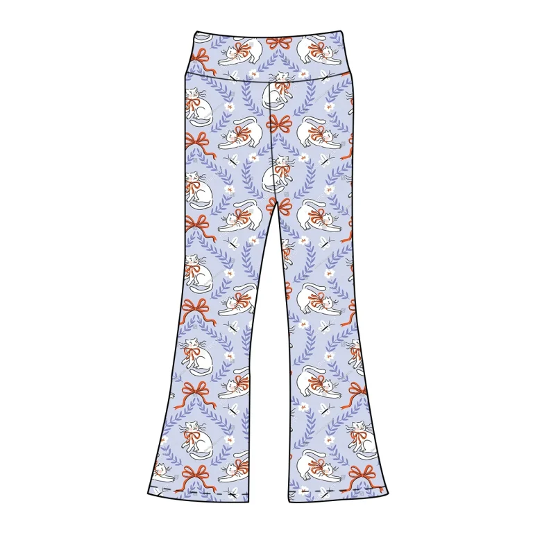 Seamless Clothing Bamboo Clothing Sets Girlsgirls Pajamaskids Rts Rapid Sample Development
