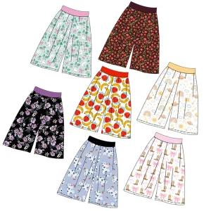Best Seller Little Girls Cloud-Soft Wide-Leg Pants Low MOQ  Toddler Adorable Comfortable Long Pants for Daily Wear