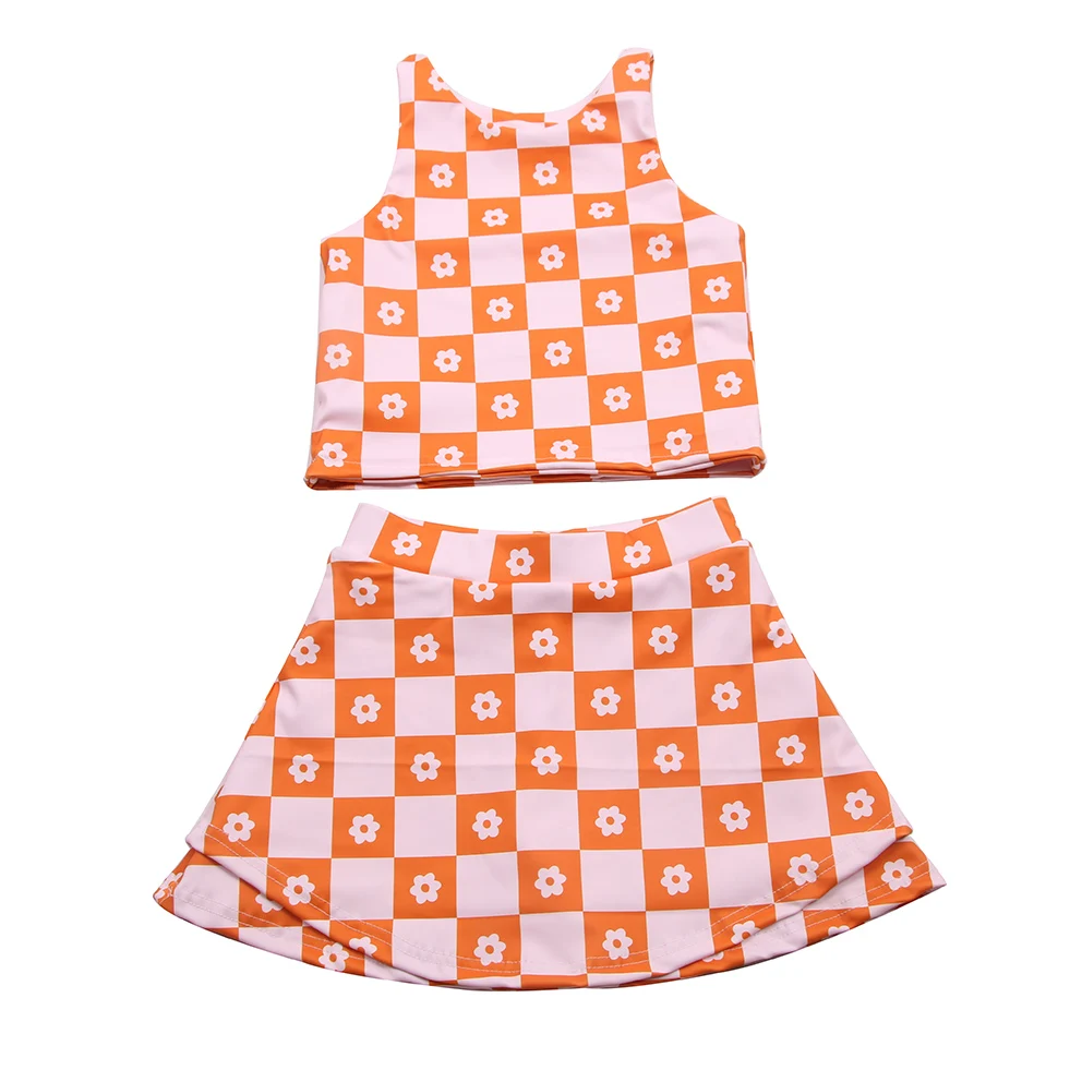New Arrival Boutique Baby Girls Floral Shorts Yoga Outfit 2 Piece Set Breathable Elastic Waist Custom Printed Princess Active - Image 3