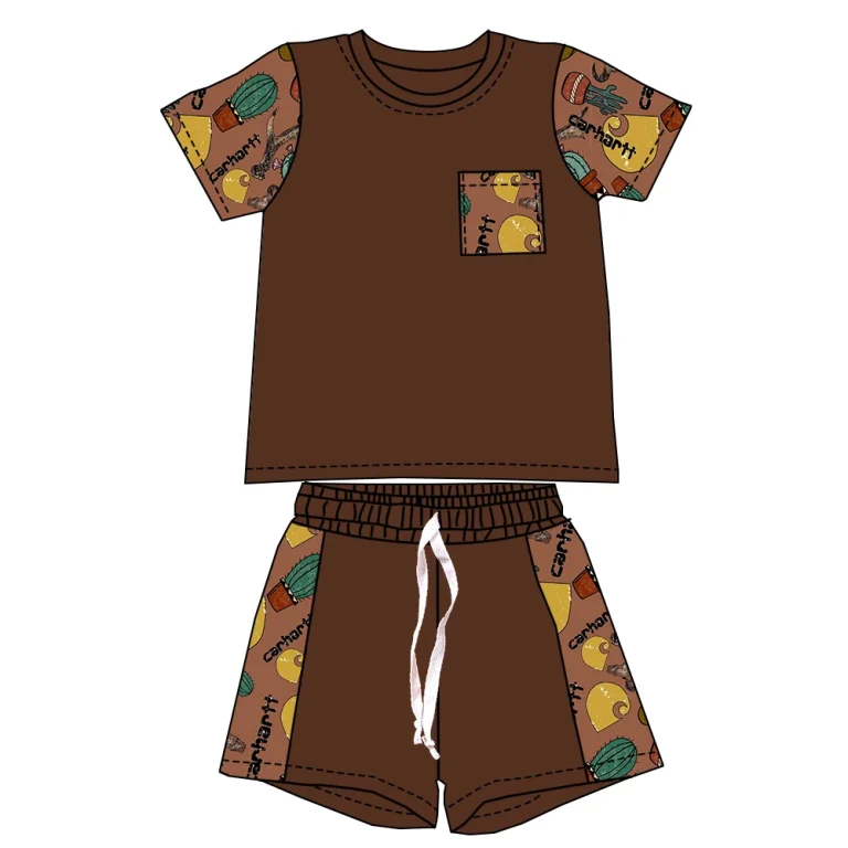 Customized Suppliers Professional Family Summer Pajamas Bamboo Short Sleeve Manufacturing