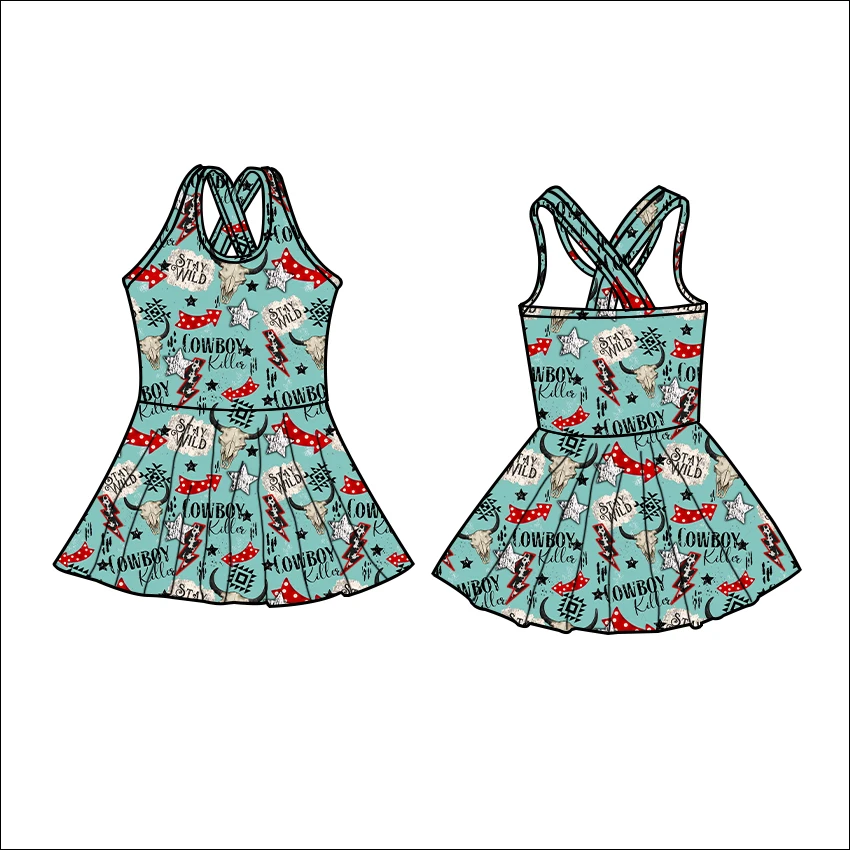 High Quality Custom Fitness Bikini from Vietnam Print Pattern Swimwear for Kids Single Piece Beach Wear for Baby Boy and Girl - Image 3