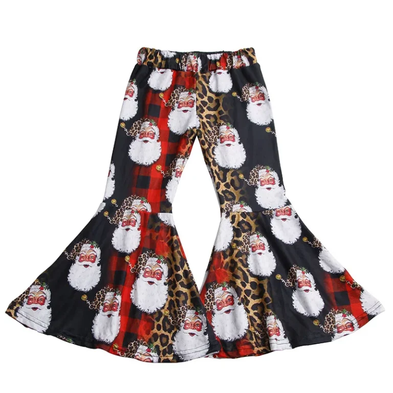 Unique Custom Christmas Printed Girls Jumpsuit Factory Direct Pricing Small Batch Collecti