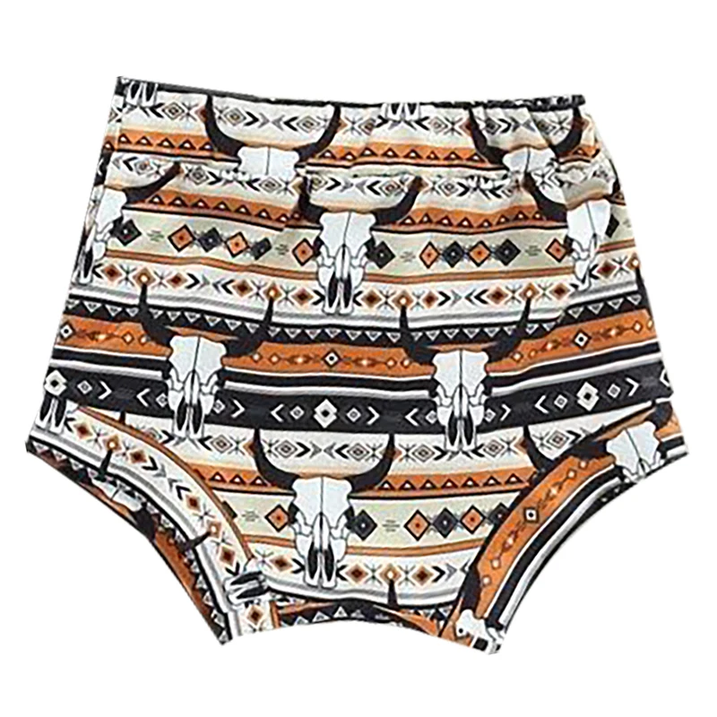 Hot Sale Newborn Baby Bummies High Waist Kids Bummie Milk Silk Soft Fabric Custom Print Summer Girl Short Clothes - Image 3