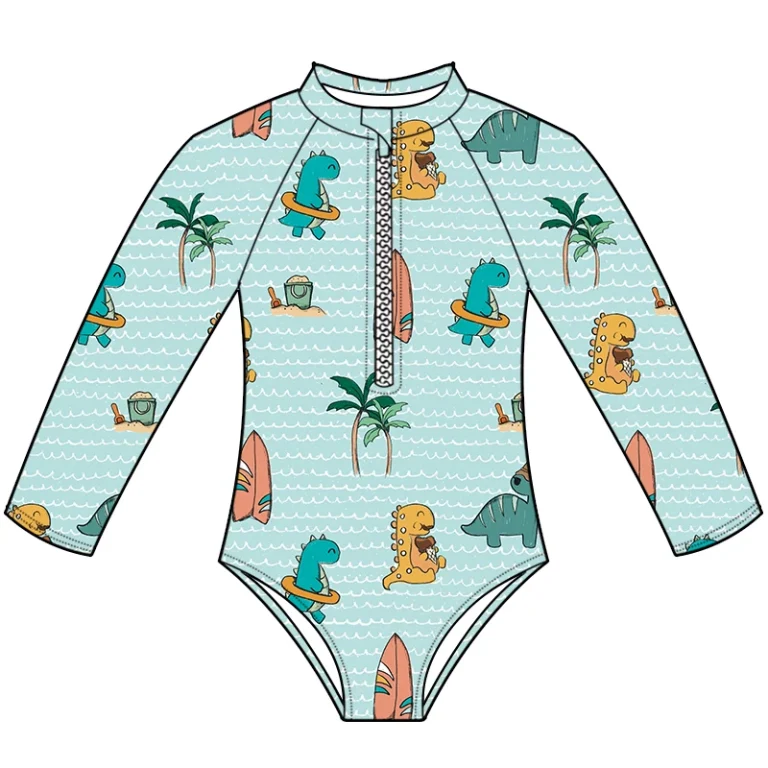 Eco-Luxury Wholesale Summer Sleepwear Romper Onesie Kids Baby Boy Girls Clothing Print Bam