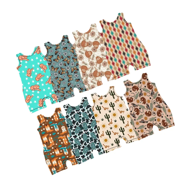Eco-Luxury Custom Logo Baby Romper Eco-Conscious Manufacturers: Premium SGS Tested Bamboo