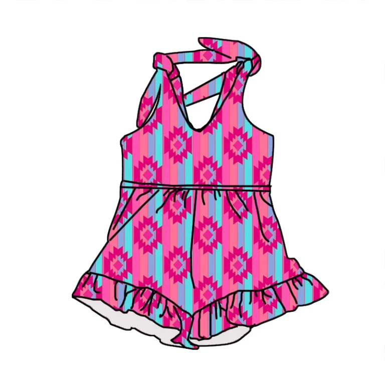 Fast Lead-Time Jumpsuit Print Baby Custom Private Label Company Private Label Service