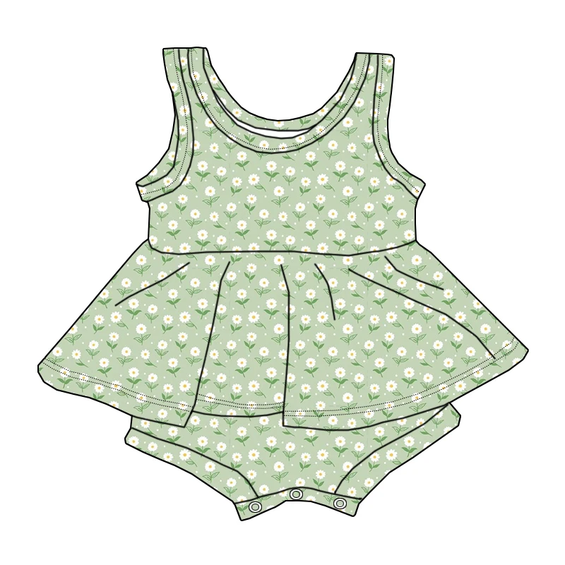 Adorable baby wearing bunny rompers, perfect for B2B wholesale baby clothing suppliers seeking cute, high-quality, and trendy infant apparel.